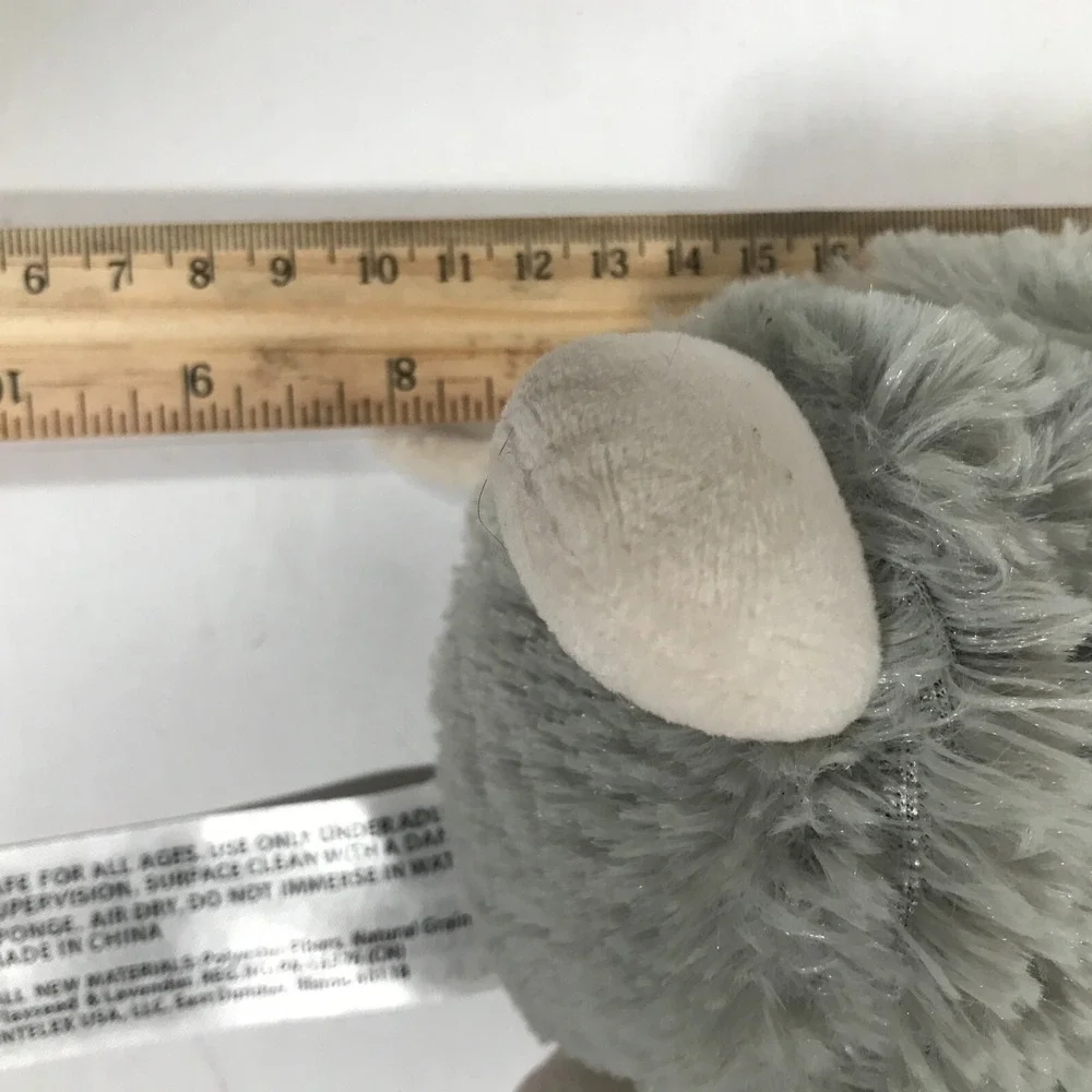 Warmies Microwavable Sloth Plush Lavender Scented Gray Heatable Stuffed Animal